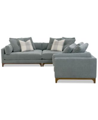 Brendalyn 3-Pc. Modular Fabric Sectional Sofa Set | Macy's