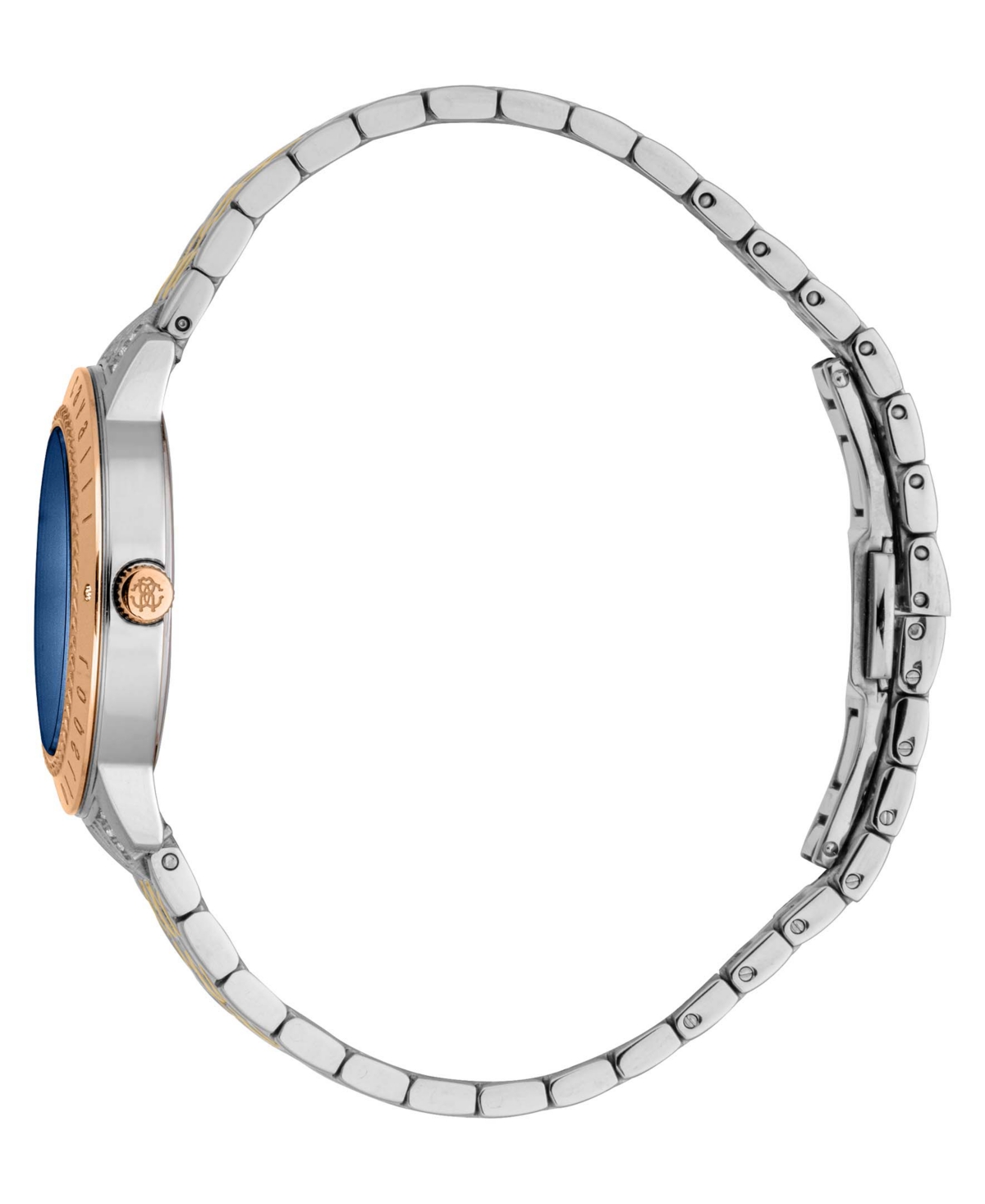 ROBERTO CAVALLI WOMEN'S QUARTZ TWO-TONE STAINLESS STEEL WATCH 32MM 