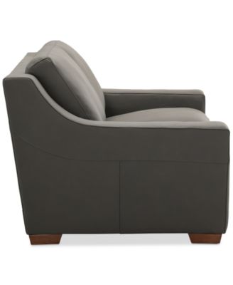 CLOSEOUT! Kovner Leather Loveseat, Created for Macy's