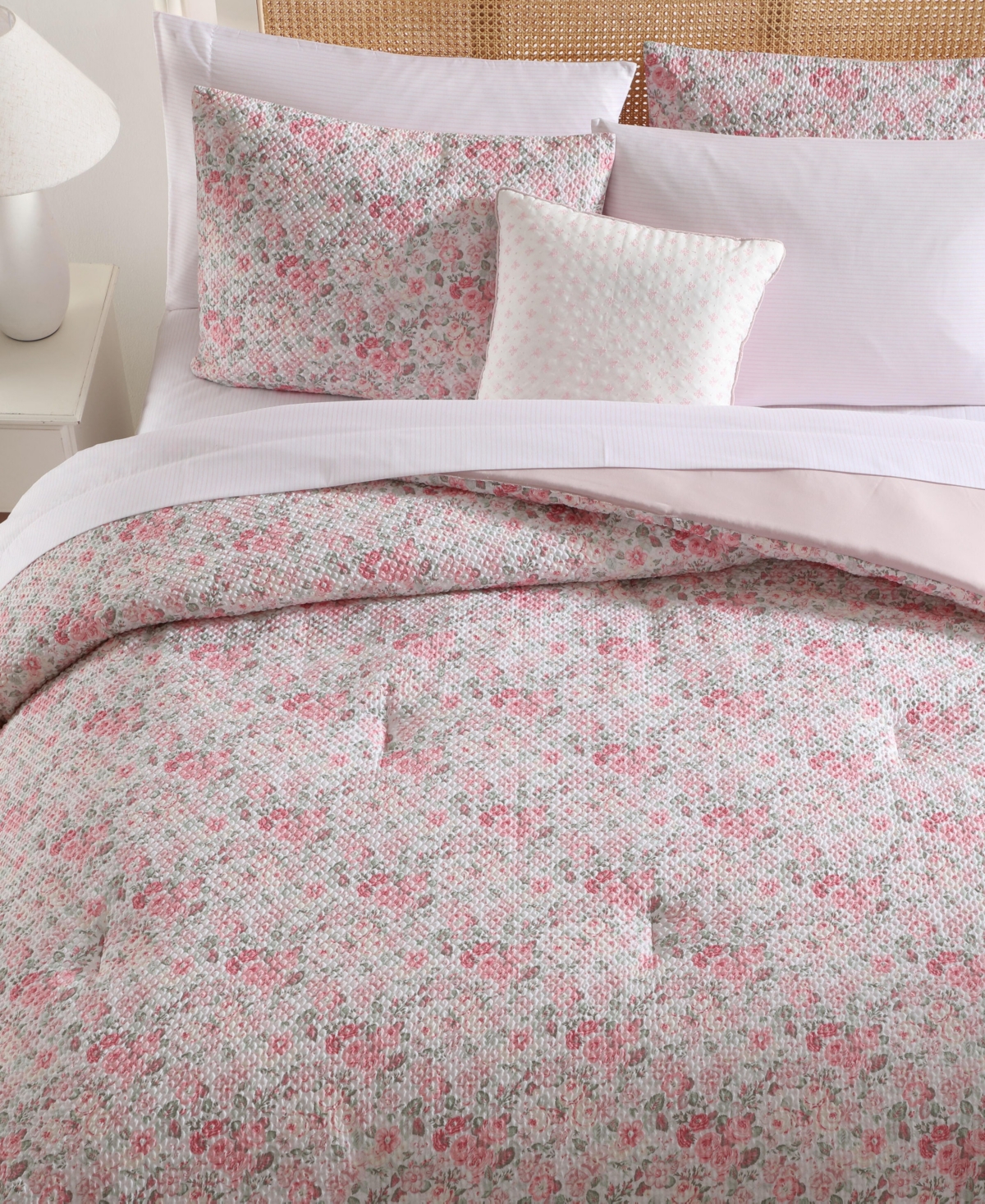 Laura Ashley Quartet 8 Piece Comforter Set