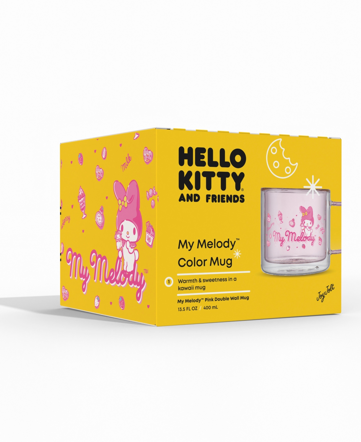 Shop Joyjolt Sanrio My Melody Double Wall Coffee Mug In Multi