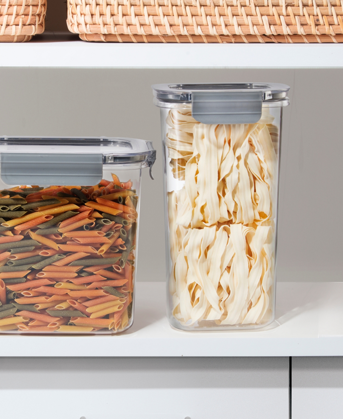 OGGI CLARITY 1.6LT LEAK-PROOF AIRTIGHT FOOD STORAGE SEALABLE CONTAINER WITH LID 