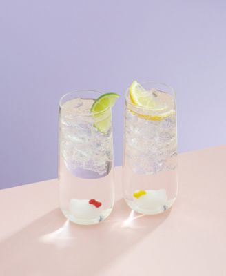 Sanrio&reg; Hello Kitty&reg; Stemless Tall Glasses, Set of 2