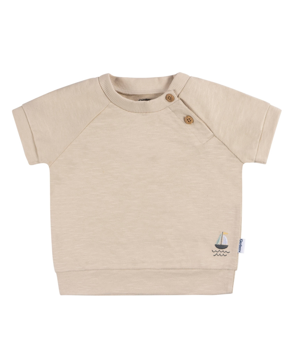 Gerber Baby Boys T-Shirt and Shorts Set, 2 Piece