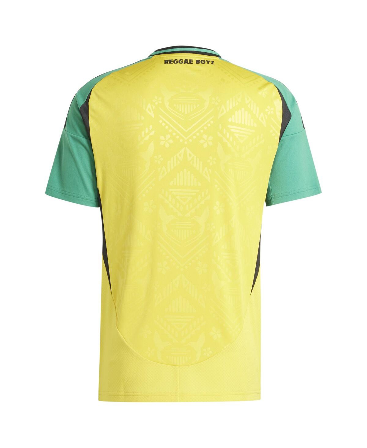Adidas Men'sJamaica National Team 2024 Home Replica Jersey - Yellow