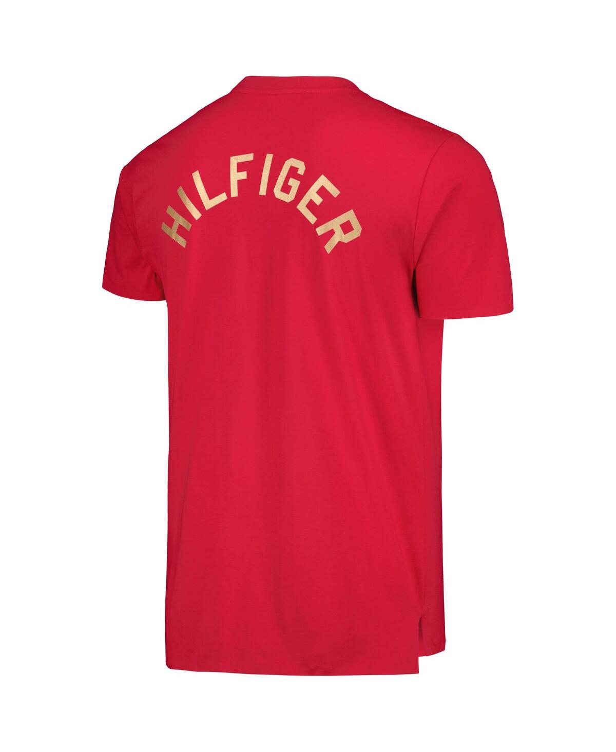 Tommy Hilfiger Men's Scarlet San Francisco 49ers Liam T-shirt In Scarlet