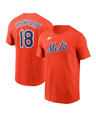 New York Mets ユニフォーム Lサイズ オレンジ Nike Men's Darryl Strawberry Orange New York Mets Fuse Name Number