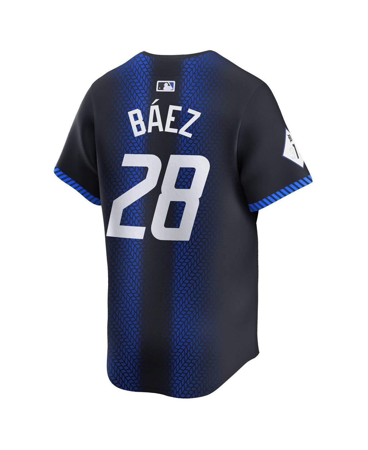 Nike Men's Javier BaezDetroit Tigers 2024 City Connect Limited Jersey - Navy