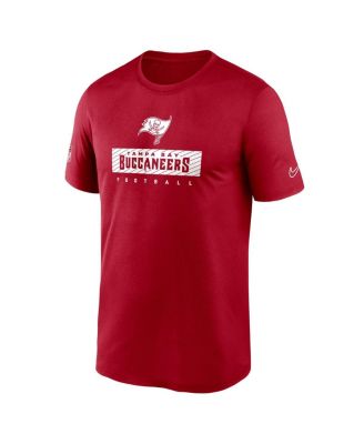 Men's Red Tampa Bay Buccaneers Sideline Legend Performance T-Shirt