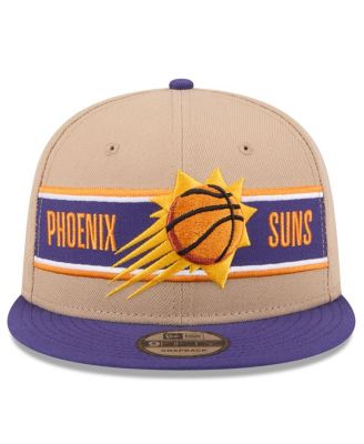 Men's Tan/Purple Phoenix Suns 2024 NBA Draft 9FIFTY Snapback Hat