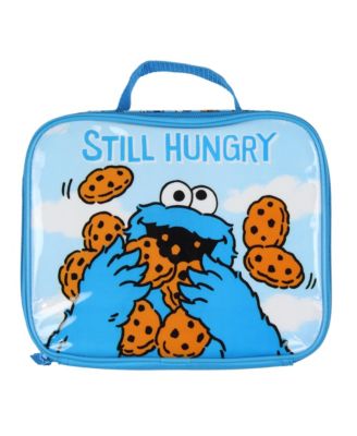 Still Hungry Cookie Monster All Over Insulated Lunch Box Bag Tote 10"