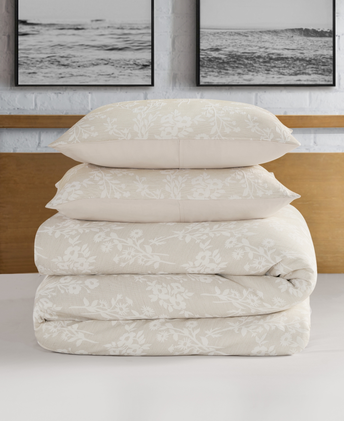 Lucky Brand Ava Floral Jacquard 2-Pc. Comforter Set, Xl