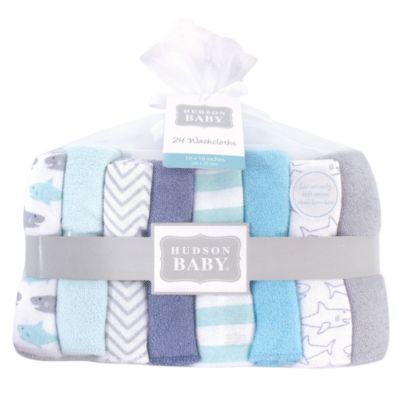 Silky Bamboo-Derived Rayon Washcloth Pack