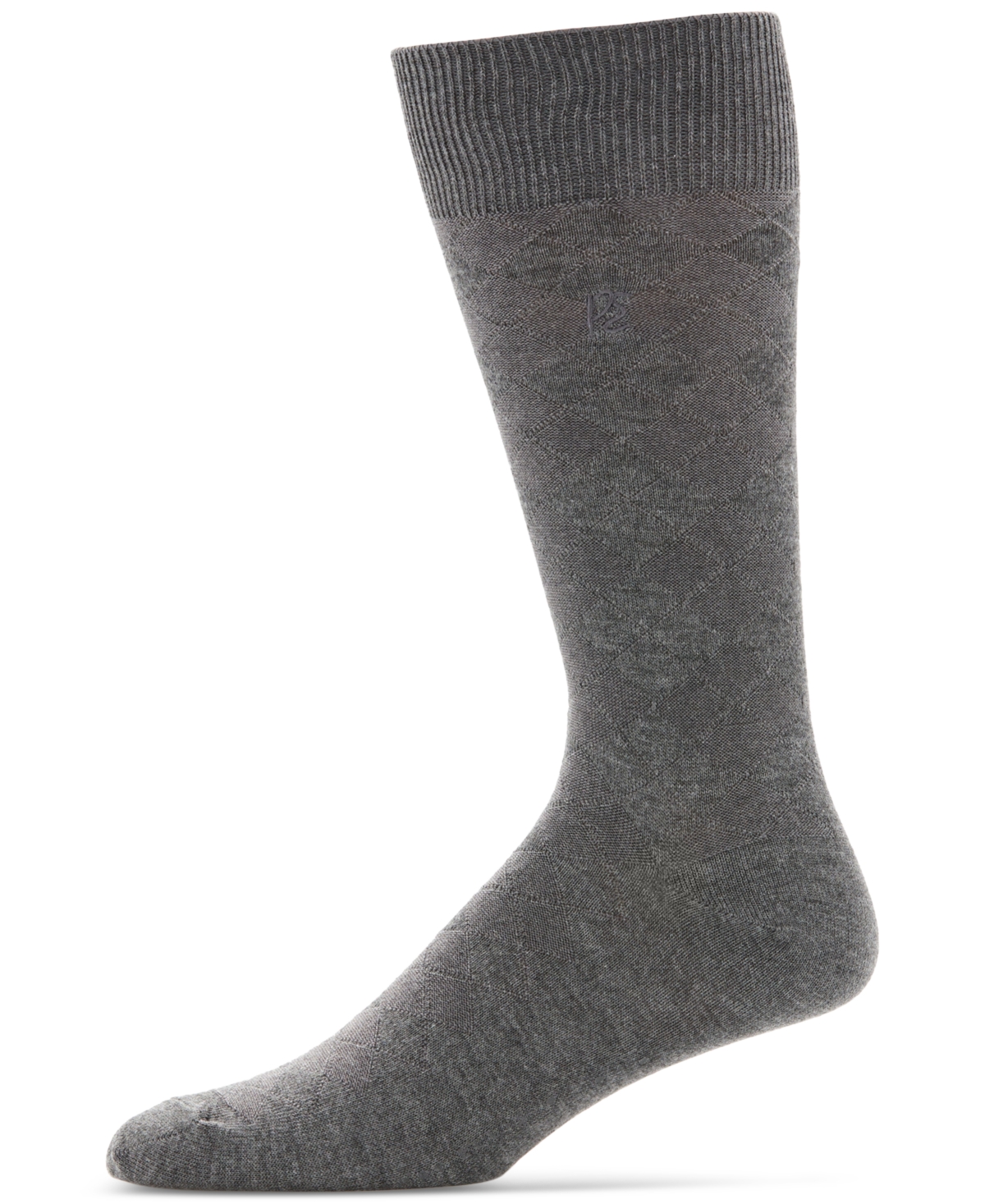 Perry Ellis Men's Socks, Diamond Single Pack - Navy