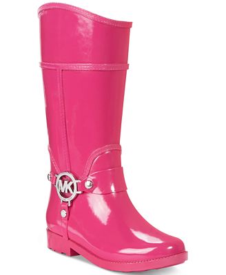 Michael Kors Girls' or Little Girls' Rain Boots - Shoes - Kids & Baby ...