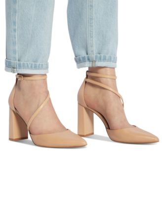 Women's Milley Two-Piece Strappy Pointed-Toe Pumps