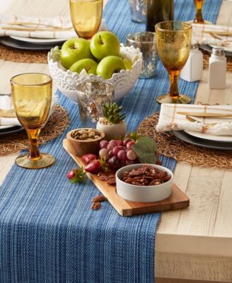 Variegated Fringe Table Runner, 13x72 Inches