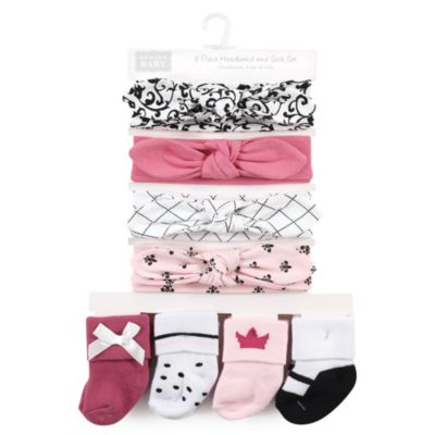 8Pc Headband and Socks Set