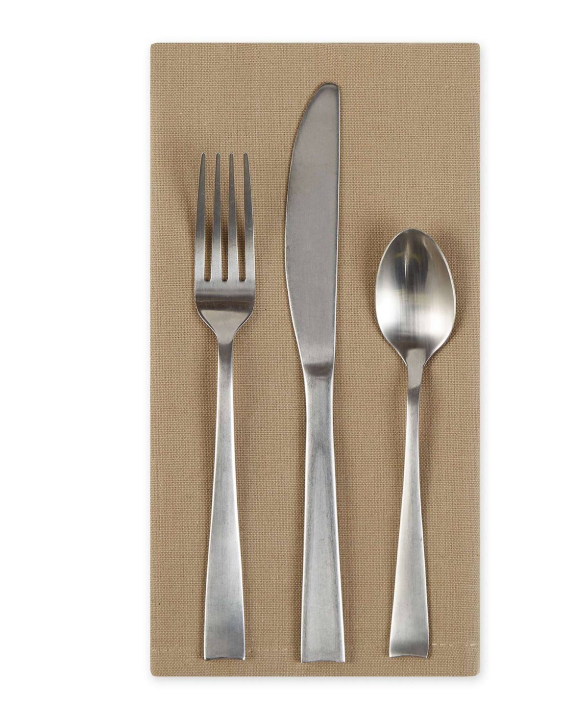 Design Imports Solid Napkin Set Of 6 In Stone