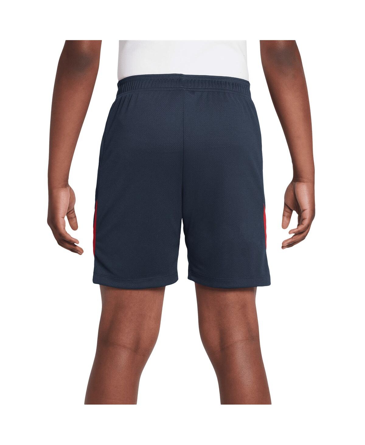 Nike Big Boys And Girls Navy Usmnt 2024 Strike Performance Shorts In Navy
