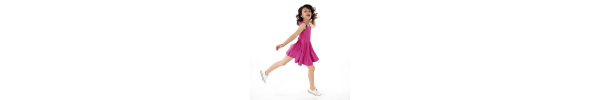 Mightly Toddler Girls Fair Trade Organic Cotton Short Sleeve Dresses 2-pack