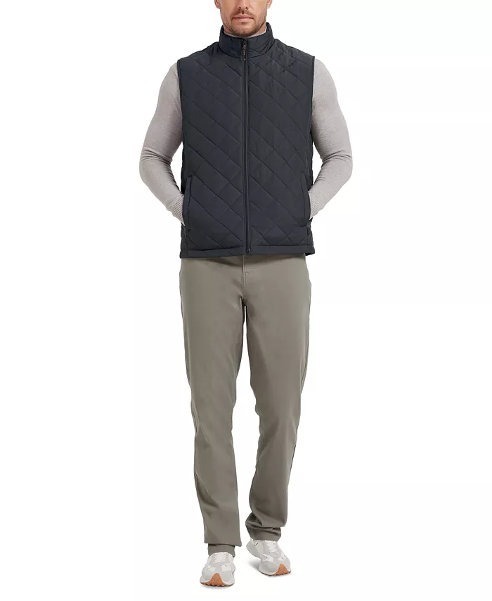 Men's Diamond Quilted Heritage Vest - thumbnail 4