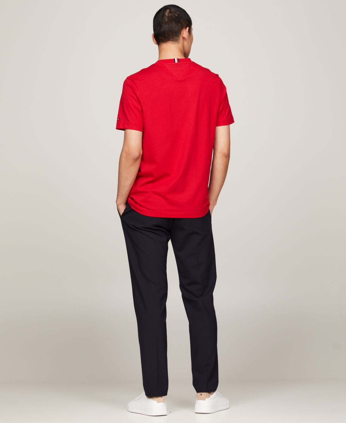 Tommy Hilfiger Men's Global Monotype Stripe Short-Sleeve T-Shirt