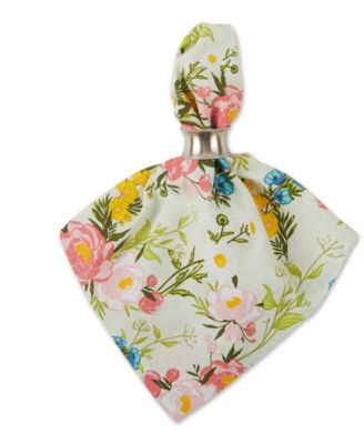Spring Bouquet Printed Napkin, Set of 6