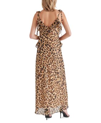 Steve Madden Women's Adalina Tie-Shoulder Maxi Dress