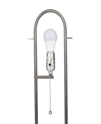 20" Metal Oval Shaped Accent Lamp 