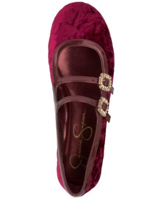 Women's Allista Buckle Strappy Ballet Flats