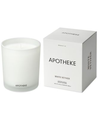 White Vetiver Candle, 10.5 oz.