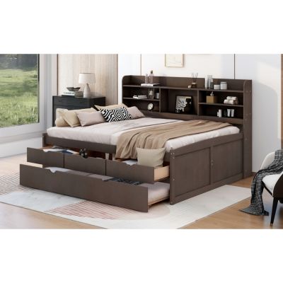 Streamdale Full-Size Captain's Bed with Storage