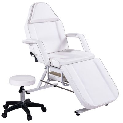 Streamdale 3-Section Facial Bed with Hydraulic Stool