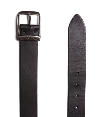 Men's Coronet Crescent Leather Belt