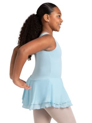 Toddler Girls Double Layer Skirt Tank Dress