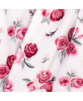 Infant Girl Plush Pool and Beach Robe Cover-ups