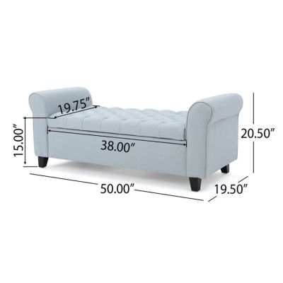 Modern Diamond Tufted Storage Ottoman with Versatile Style