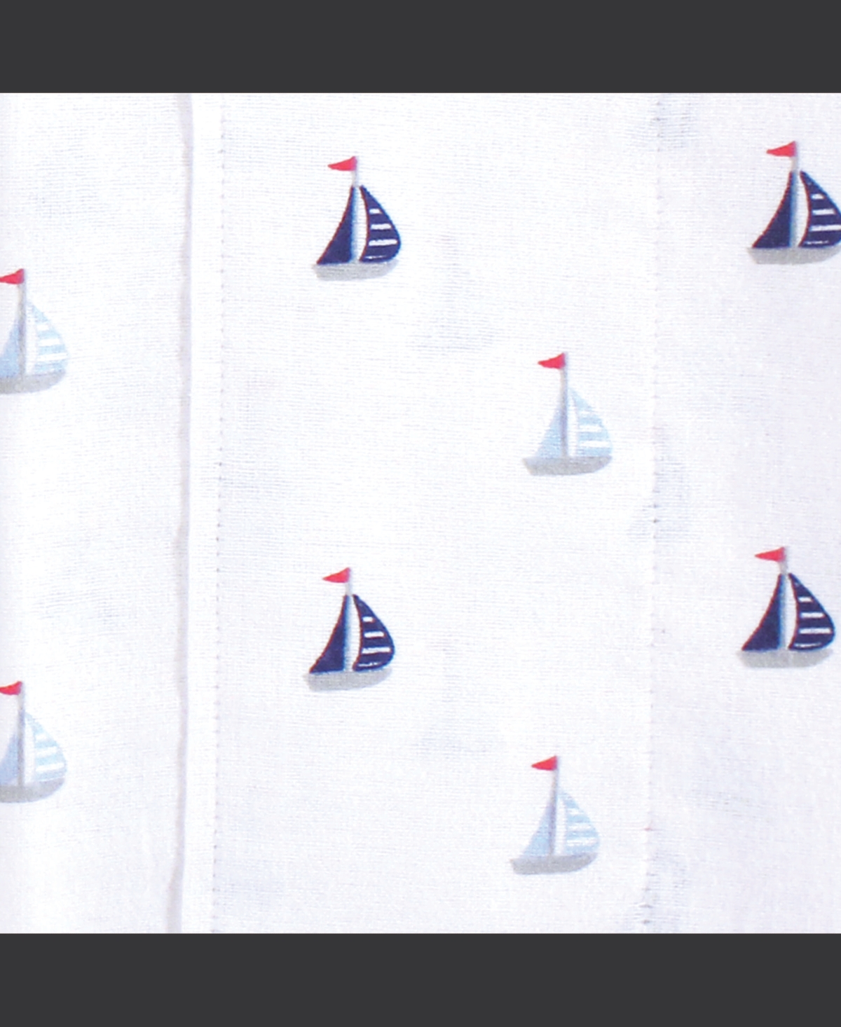 Luvable Friends Infant Boy Cotton Flannel Burp Cloths and Receiving Blankets, 8-Piece, One Sailboat