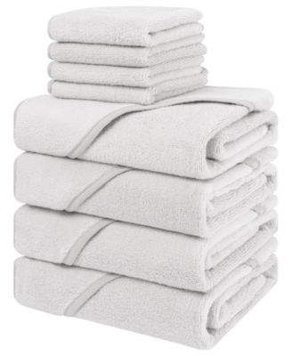Turkish Cotton Baby Hooded 8-Pc. Bath Towel Set
