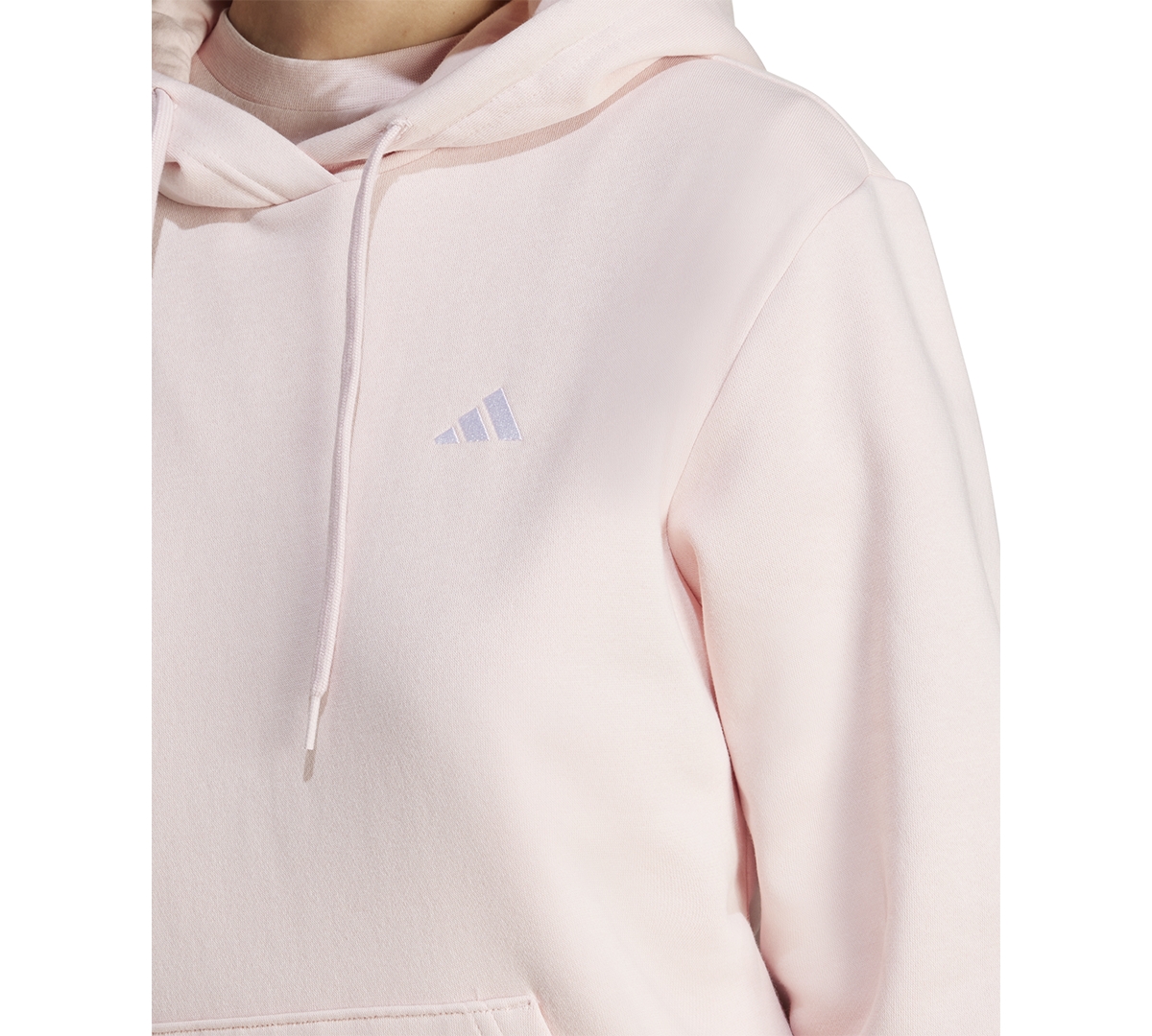 adidas Women's Logo Feel Cozy Fleece Hoodie