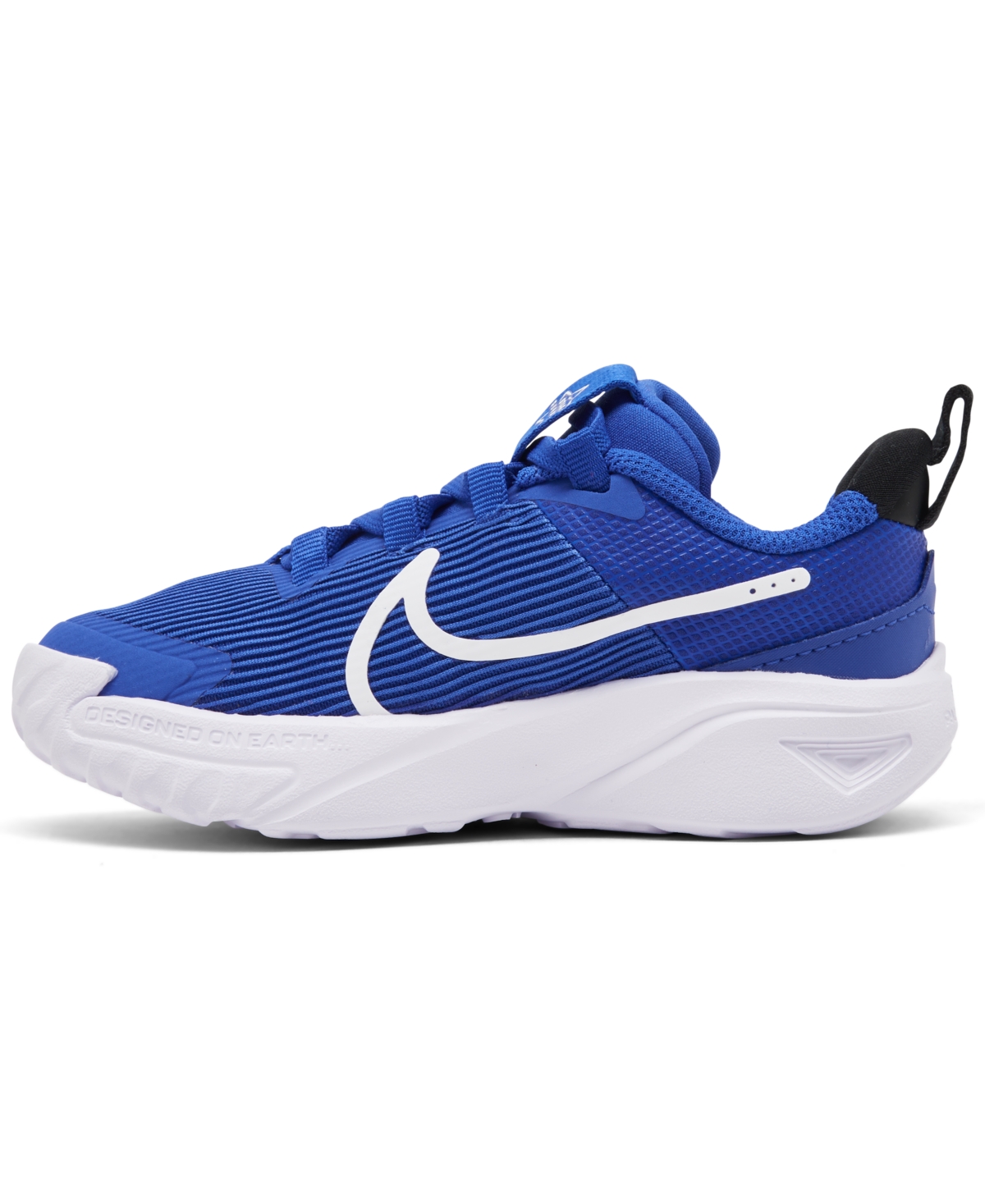 Nike Toddler Kids Star Runner 4 Casual Sneakers From Finish Line In Royal,white