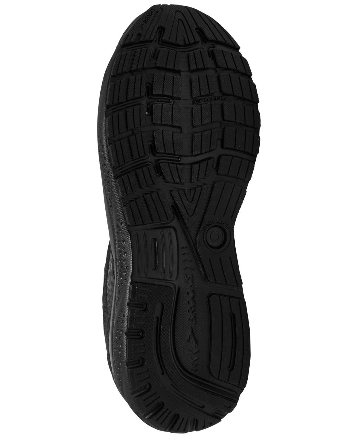 Brooks Women's Ghost 16 Running Shoes In Black/black/ebony In Black