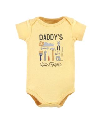 Baby Boys Hudson Essential Cotton Bodysuits 5-Piece Set