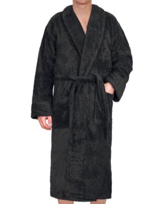 Lightweight Plush Shawl Collar Bathrobes