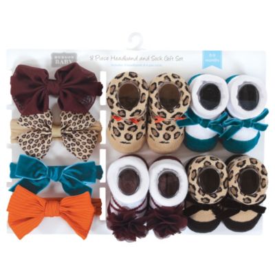 8Pc Headband and Socks Set