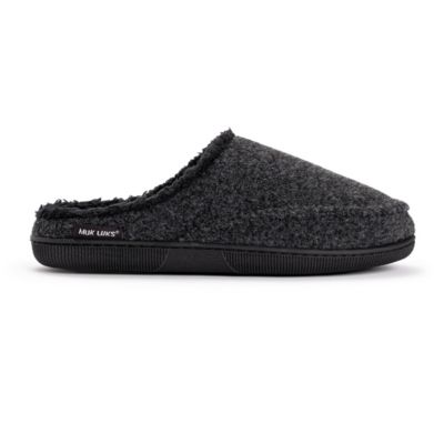 Men's Faux Wool Clog Slippers