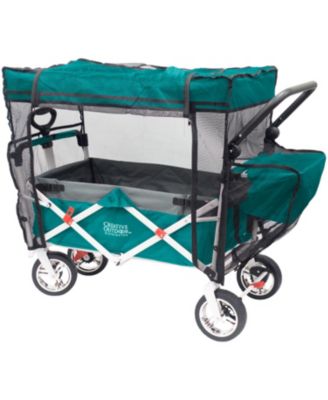Mosquito Net Cover: Silver Series Double Stoller Wagon Accessory