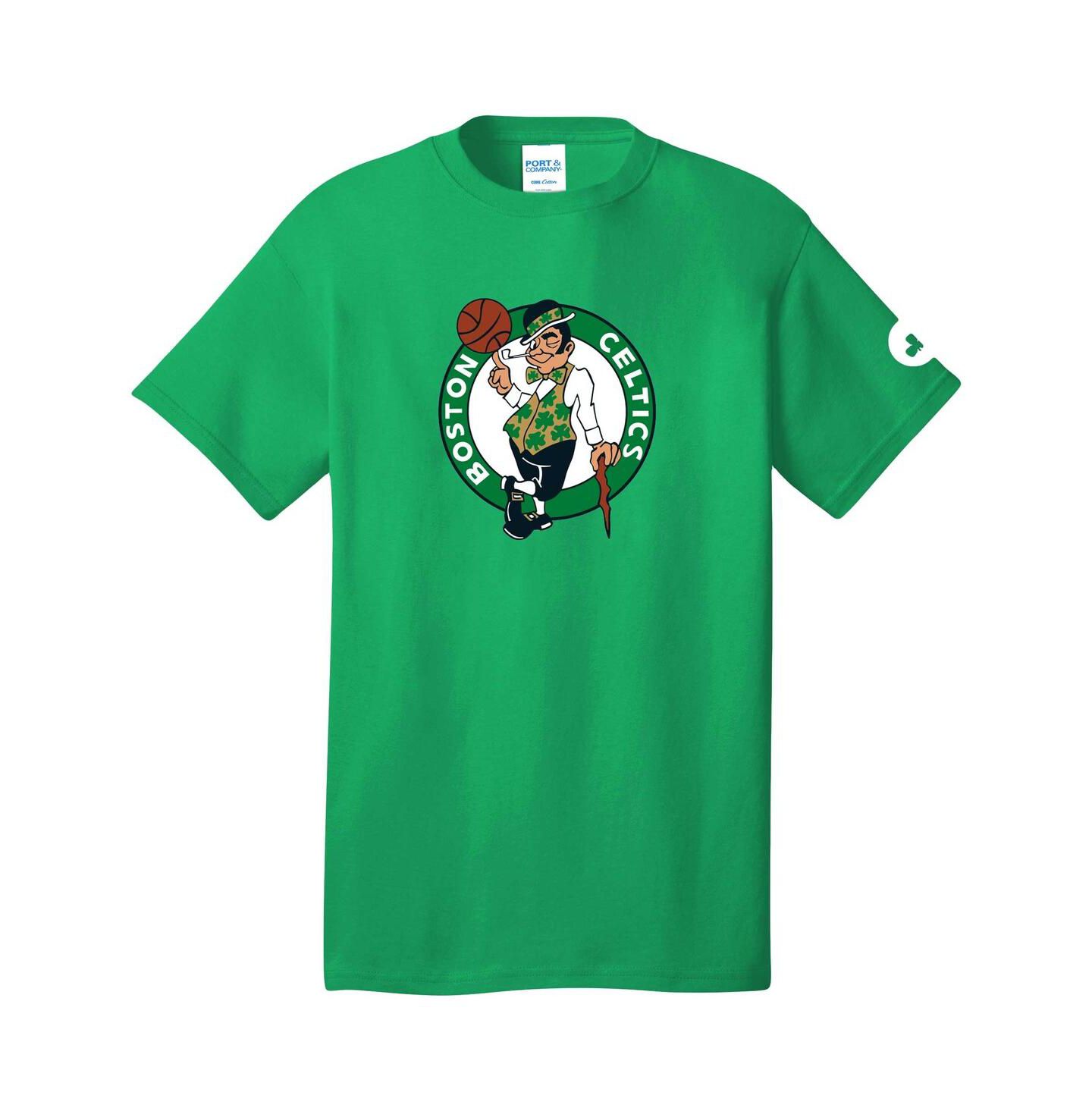 Футболка FISLL Kelly Green Boston Celtics Lucky — фото 2