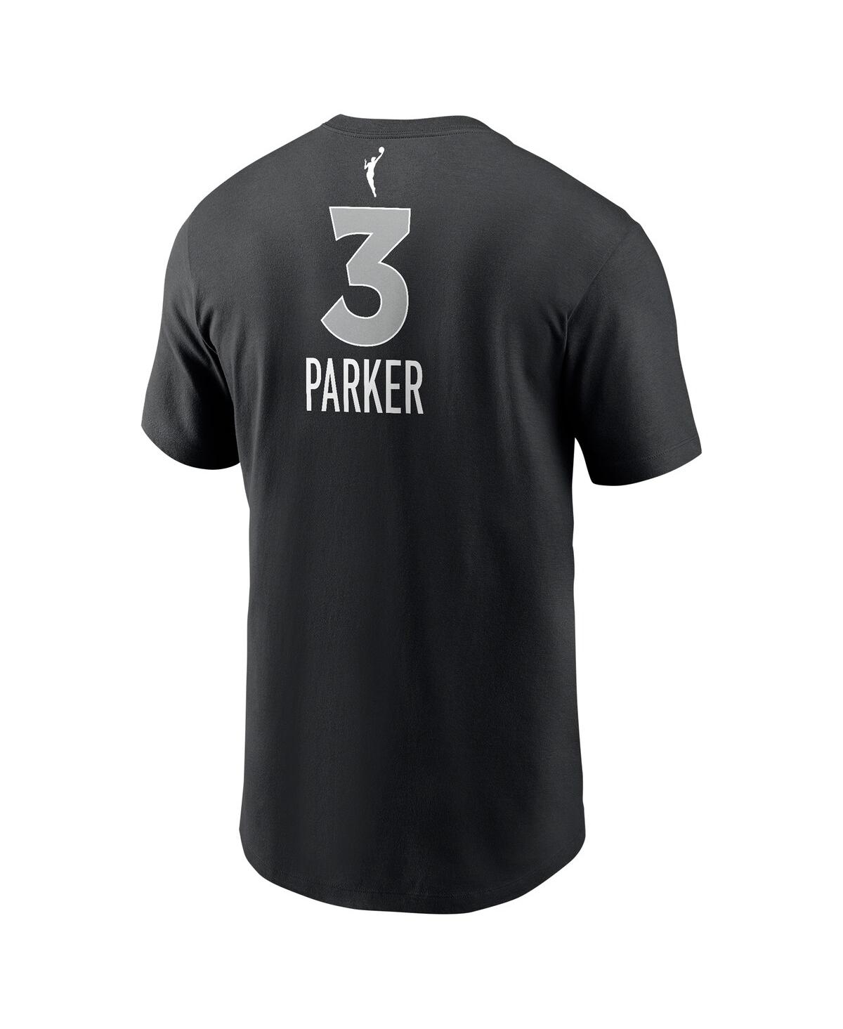 Nike Men's And Women's Candace Parker Black Las Vegas Aces Explorer Edition Name Number T-shirt In Black